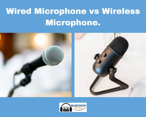 Wired Microphone vs Wireless Microphone.